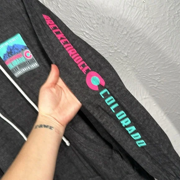 Breckenridge Colorado Rocky Mountains Long Sleeve T-Shirt Hoodie Women's… - Picture 3 of 7